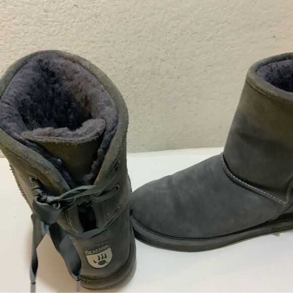 Bearpaw Phylly Boots with lace-up back size 8 - Picture 15 of 15